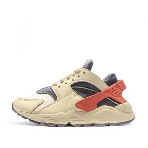 Baskets Blanches/Violettes/Rose Femme Nike Huarache