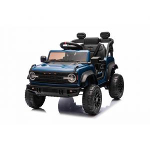 Voiture électrique Ford Bronco avec traction arrière sous licence (siège unique) bleue batterie lithium