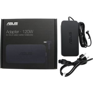Chargeur Asus 120W version boite pour ordinateur portable.