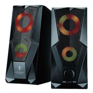 Haut Parleur Gaming 2.0 Brokk Black Illuminated 6W