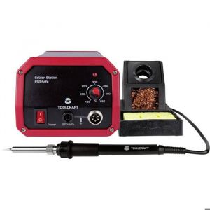 Station de soudageTOOLCRAFT ST-50A analogique 50 W 150 - 450 &deg;C avec panne &agrave; souder