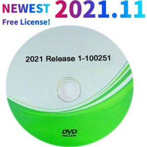 Nouveau DVD 2021.11 - Logiciel Keygen gratuit pour Tnesf Delphis Orpdc VD Ds150e CDP outils de diagnostic de