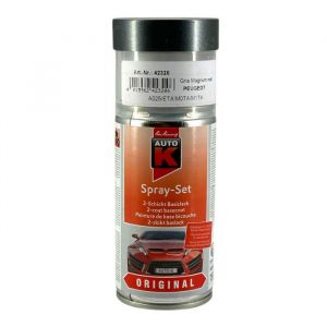 Bombe de peinture carrosserie - Peugeot - Gris magnum met - A025/ETA/M0TA - 150 ml - Auto K