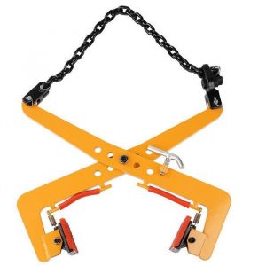 Pince &agrave; cha&icirc;ne pour pierre 350 kg pince &agrave; bordure pinces de levage r&eacute;glables de 30 &agrave; 51 cm pour dalles de marbre