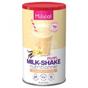 Milical Mon Milk-Shake Nutritionnel Vanille 420 Grammes