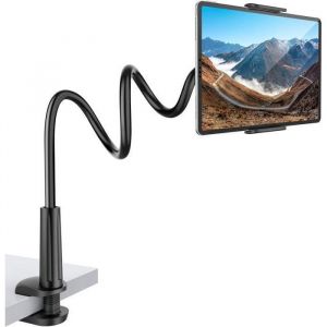 Support Tablette Lit à Col de Cygne Réglable pour Bureau iPad Pro iPad Air Mini Kindle Samsung Tab Huawei Tablette Longueur 100 cm