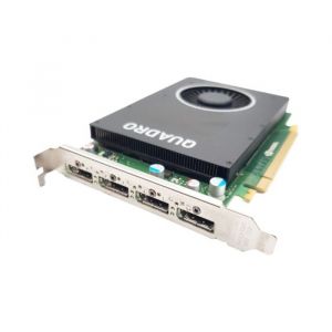 Carte graphique 4 sorties Nvidia Quadro M2000 4Go GDDR5 4x DisplayPort 0W2TP6