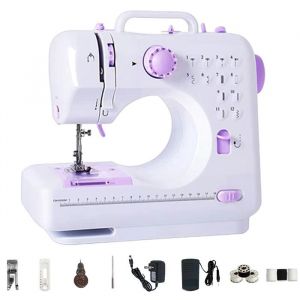 Machine à Coudre Électrique Machine à Coudre Débutant Avec 12 Programmes De Couture Avec Kit Couture Pour Parents Et Enfant