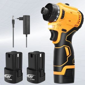 Perceuse Visseuse Sans FilVisseuse Devisseuse Sans Fil 16.8V avec 2 Batteries55Nm Perceuse Percussion sans FilPerceuse-Visseuse