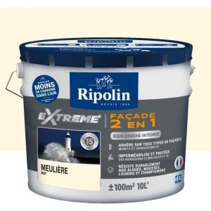 RIPOLIN Peinture fa&ccedil;ade ton Meuli&egrave;re  10L