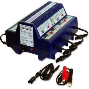 Chargeur et Testeur de batterie TECMATE - Optimise puissance et durée de vie des batteries - Pour batteries 6 et 12V - STD AGM GEL