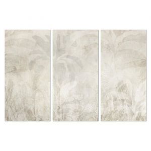 Tableau Decoration Murale - LUMASOUL - 5-3-4-0-2-2-9-3 - Moderne Motif - 3 parties - Beige - 120x80 cm