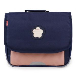 Cartable - KICKERS - Girl Classic - 35cm - Bleu marine - 1 compartiment