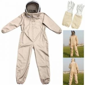 Costume Apiculture Abeille Avec Gants Anti Abeille Protection L