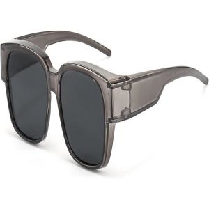 Surlunettes de Soleil Polarisante Lunette de Soleil Polaris&eacute;e pour Homme Femme Surlunette Solaire pour Lunettes de Vue Anti UV