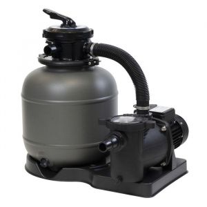 Groupe de Filtration Piscine Hors Sol - Pompe + Filtre à Sable - Volume 20-25m3-6 m3/h - Puissance 400W  - Edenéa