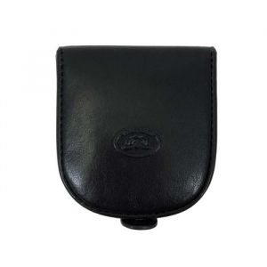 Porte-monnaie fer &agrave; cheval en cuir TONY PEROTTI Italico - noir - TP-LC-2086-PL-NOIR