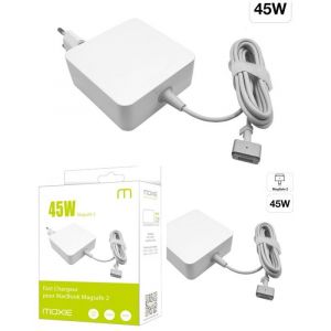 Chargeur Secteur MagSafe2 45W Blanc Alimentation Apple MacBook 2&egrave;me g&eacute;n&eacute;ration