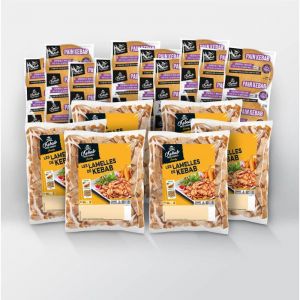 VOLAILLE SURGELEE - FRANCE KEBAB - PACK XL - 30 kebabs