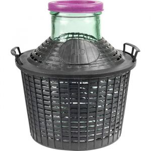 Bonbonne à col Large 10L – Bonbonne en Verre  Dame-Jeanne en Verre  Seau Fermentation