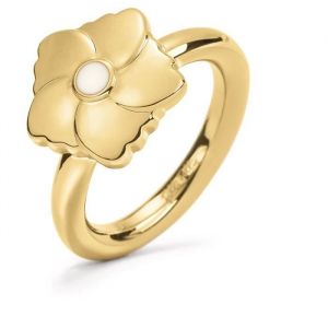 Bague - FOLLI FOLLIE - 3R19T010YW-52 - Acier inoxydable - Doré - Femme