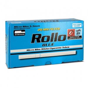 200 tubes micro slim rollo blue