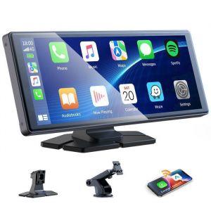 CAMPARK Autoradio Carplay sans Fil 9.26 écran Tactile Commande Vocale pour Apple CarPlay Android Auto Voiture Bluetooth WiFi GPS