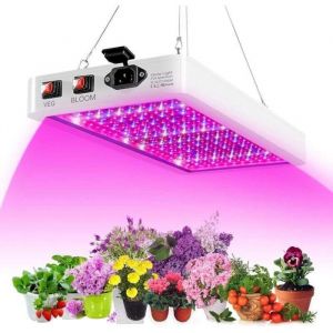 Lampe de Culture Spectre Completion 1000W LED Grow Light Panneau 216 LEDs Lampe de Plante UV et IR Lampes Horticoles de Croissance