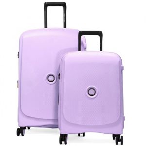 Lot 2 valises rigides Beaumont cabine 55cm et soute 71cm TSA - Violet lavande - BEAUMONT1