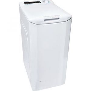 Lave-linge top CANDY CSTG 28TMVE/1-47 -  8 kg - Induction - 1200 tours/min - Classe A - Connecté - Blanc