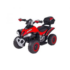 Quadricycle &agrave; conducteur port&eacute; Globo 42897 Noir Rouge