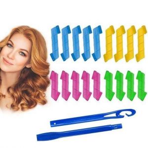 Bigoudis - MAVURA - MagicCurls - Ensemble de 18 rouleaux - Accessoires de coiffure - Fonctionnement sans fil