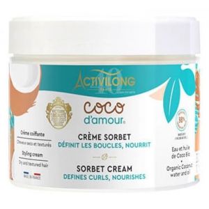 Crème Sorbet - ACTIVILONG - Coco dAmour - Hydratante - Nourrissante - 300 ml