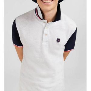 EDEN PARK - EDEN PARK - Polo colorblock manches courtes - GRC7 - 3XL