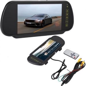 YOSOO Moniteur de sauvegarde Moniteur de r&eacute;troviseur 7 pouces &Eacute;cran LCD Moniteur de cam&eacute;ra de recul pour cam&eacute;ra de recul