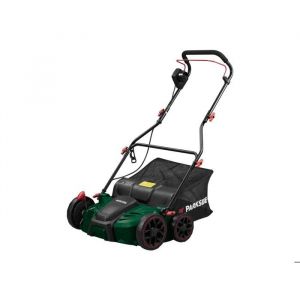 Scarificateur/a&eacute;rateur &eacute;lectrique - PARKSIDE - PELV 1800 A1 - 1800 W - 2-en-1 - Bac r&eacute;cup&eacute;rateur 50 L