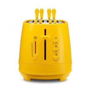 Grille-pain DELONGHI CTLAP2203 - 2 tranches - Jaune - Fonction dégivrage