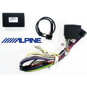 Interface commande au volant - Alpine - APF-S102ST - Compatible Seat - Connecteur mini-ISO 20 broches - Noir