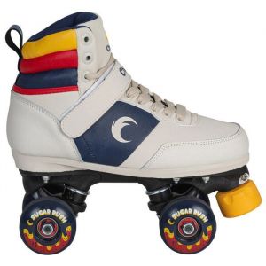 Chaya Jump Off Roller Quad blanc - plaque Shari composite roues Sugar Rush 59mm/78A roulements ABEC 7