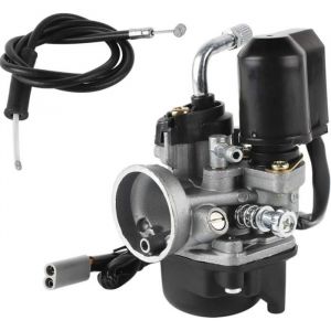 Carburateur Carburateur de Remplacement Avec Passage de 17.5mm pour la Plupart des Scooters 50ccm de Piaggio/Gilera/Aprilia