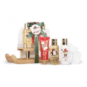 Coffret Bain Luge - GLOSS - Warm & Cosy - 4pcs - Gel Douche Lait Corporel Gommage Corporel