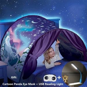 Dream TentsTente De Rêve Tente De Lit Pop Up Tente pour Enfants Tente pliable Fille Intérieur Cadeau De Noël