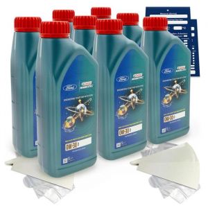 8 litres Ford Castrol Magnatec D 0W30 0W-30 Huile moteur 157C36 157C37 Set