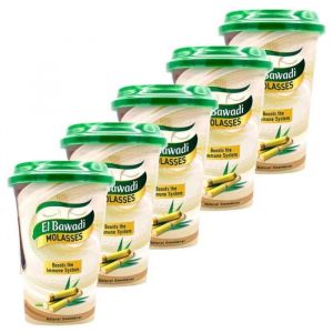 Albawadi - Lot 5x M&eacute;lasse de sucre de canne - Pot 340g