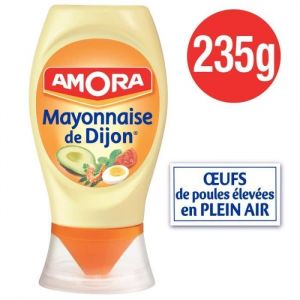 AMORA - Mayonnaise Sans Sulfite 235G - Lot De 4