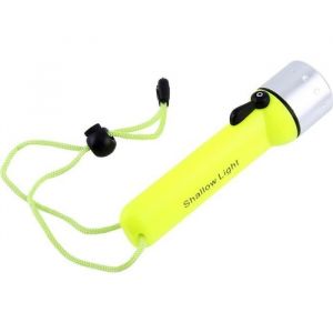 2000LM Plongée Lampe Torche Étanche Torche Sous-Marine Fluorescent Vert Atteindre 50 à 60 Mètres 3-5 Heures