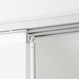 MADECOSTORE Rail pour Panneau Japonais - Blanc - L120cm - Blanc