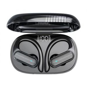 &Eacute;couteurs Sans Fil Oreillette Bluetooth 53 HiFi St&eacute;r&eacute;o Sport Casque avec Noir