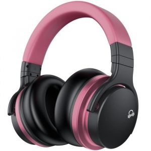 E7 BASIC C Rose casque actif annulant le bruit casque bluetoote casque sans fil