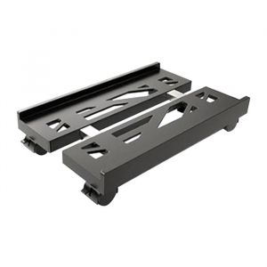 Support CPU Mobile Réglable Support de Tour DOrdinateur Ventilé Support de Tour PC avec 4 Roulettes Support Sous le Bureau